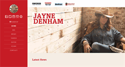 Desktop Screenshot of jaynedenham.com